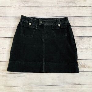 Patagonia Dark Grey Corduroy Skirt Size 4